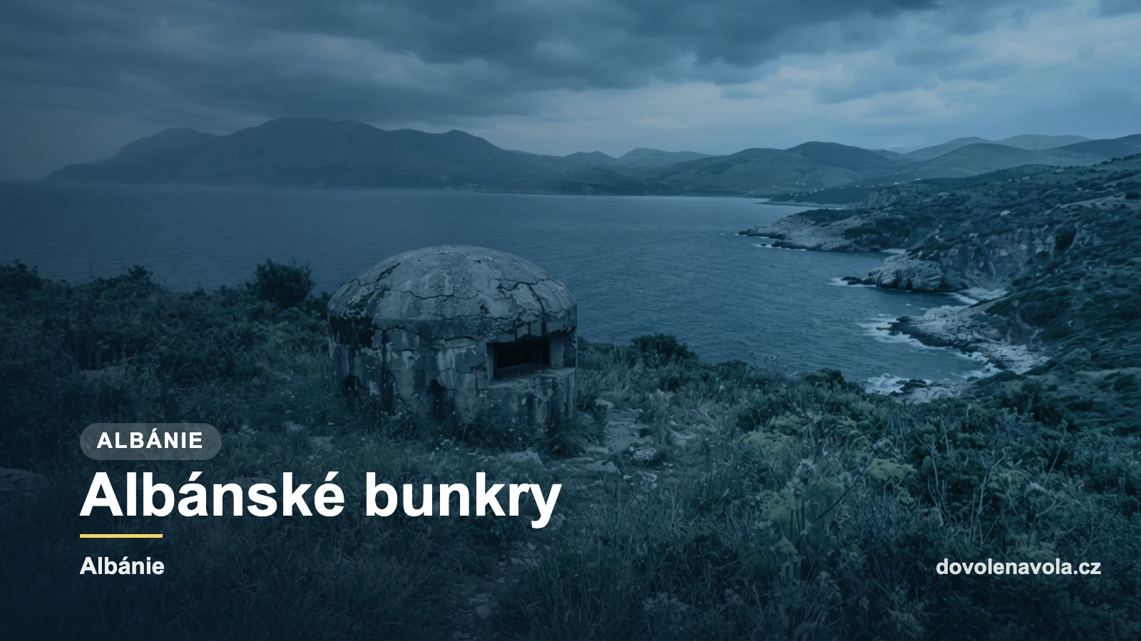 Albánské bunkry, náhledová karta
