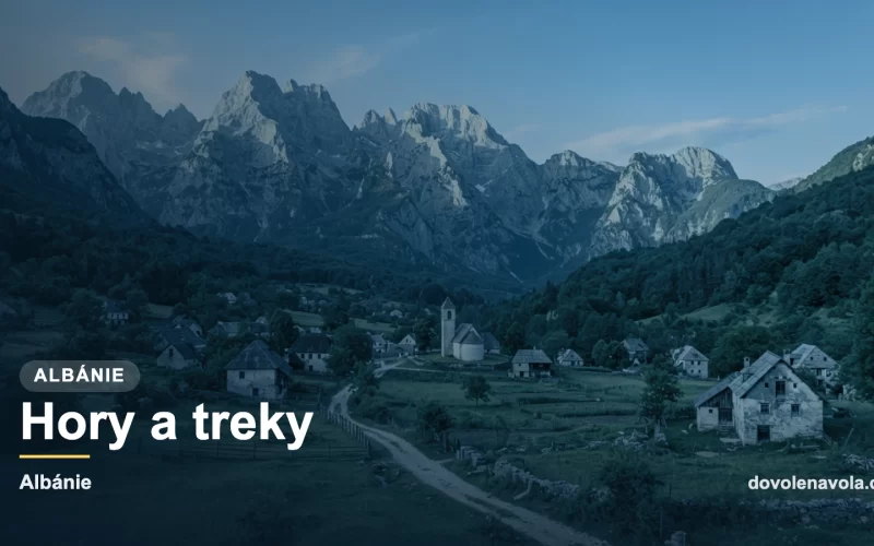 Albánské hory a treky, náhledová karta