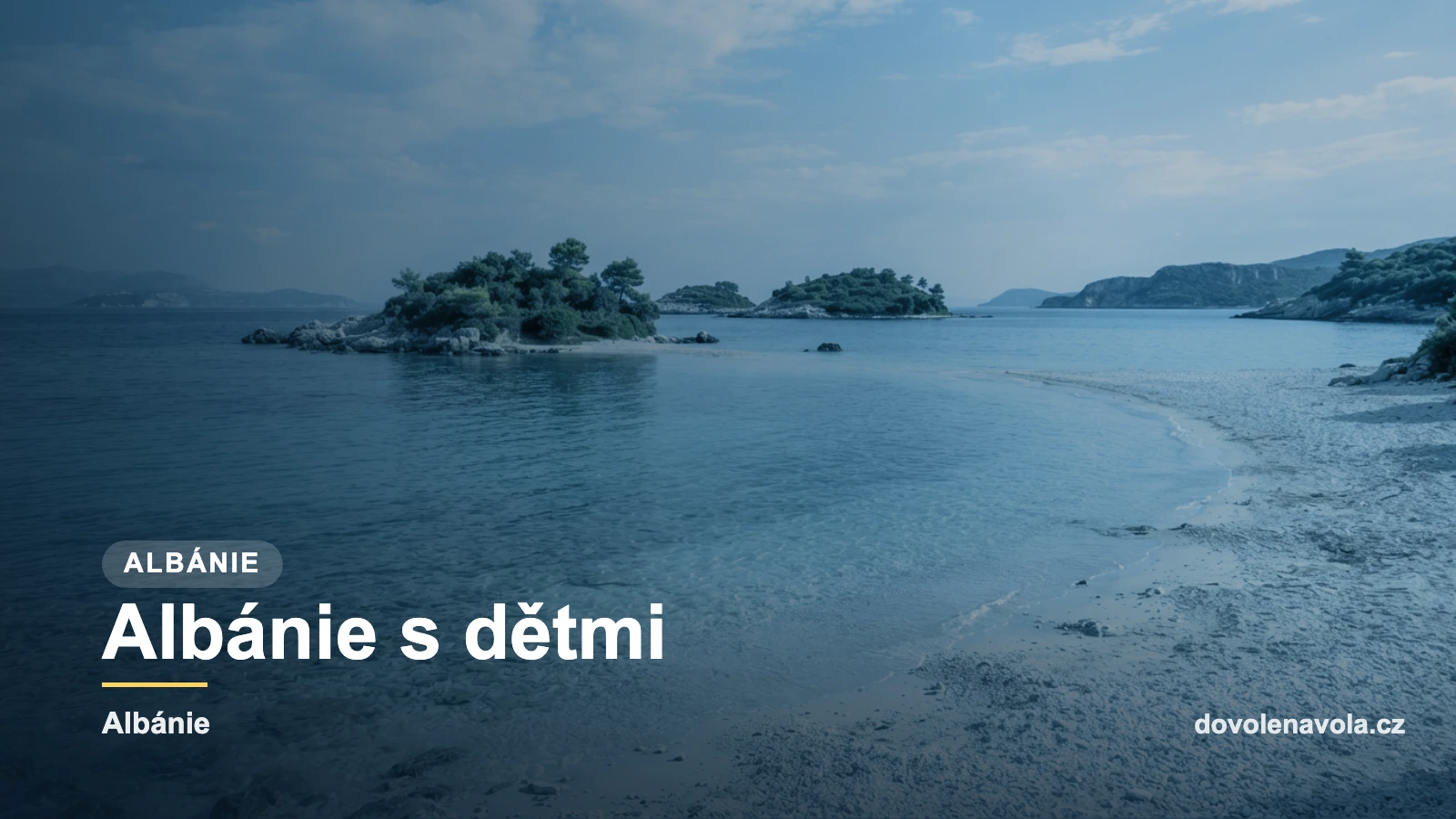 Albánie s dětmi, náhledová karta