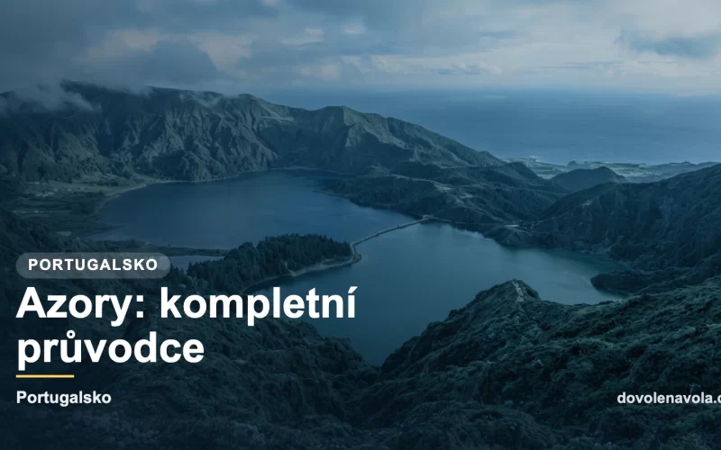 Azory, kráterové jezero, náhledová karta