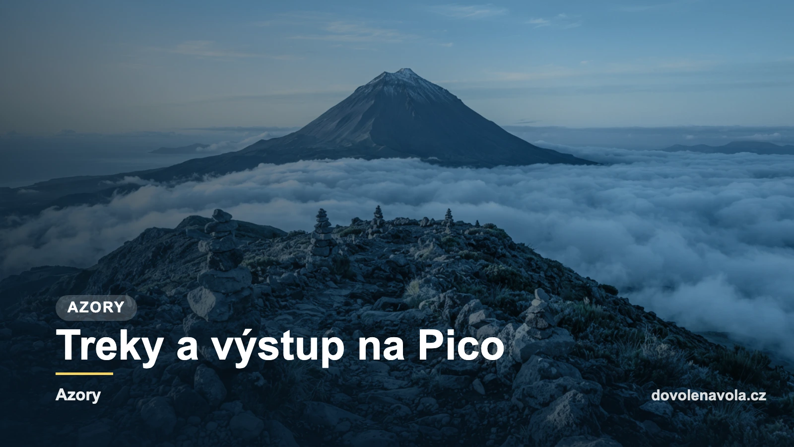 Treky na Azorech a výstup na Pico, náhledová karta