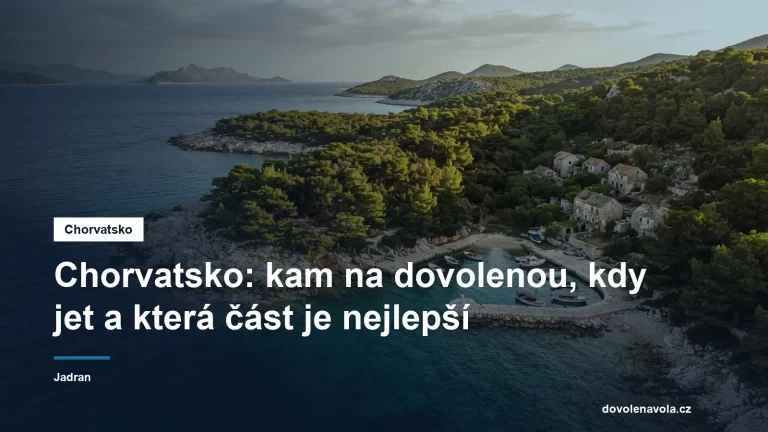 Schematicky pas chorvatskeho pobrezi