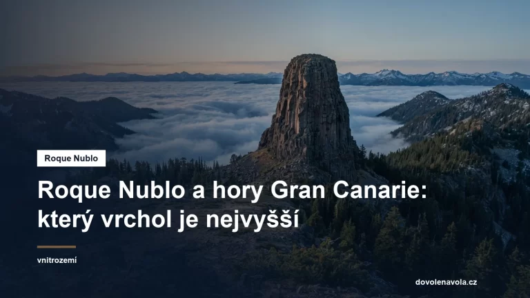 Skalni monolit nad horskym hrebenem