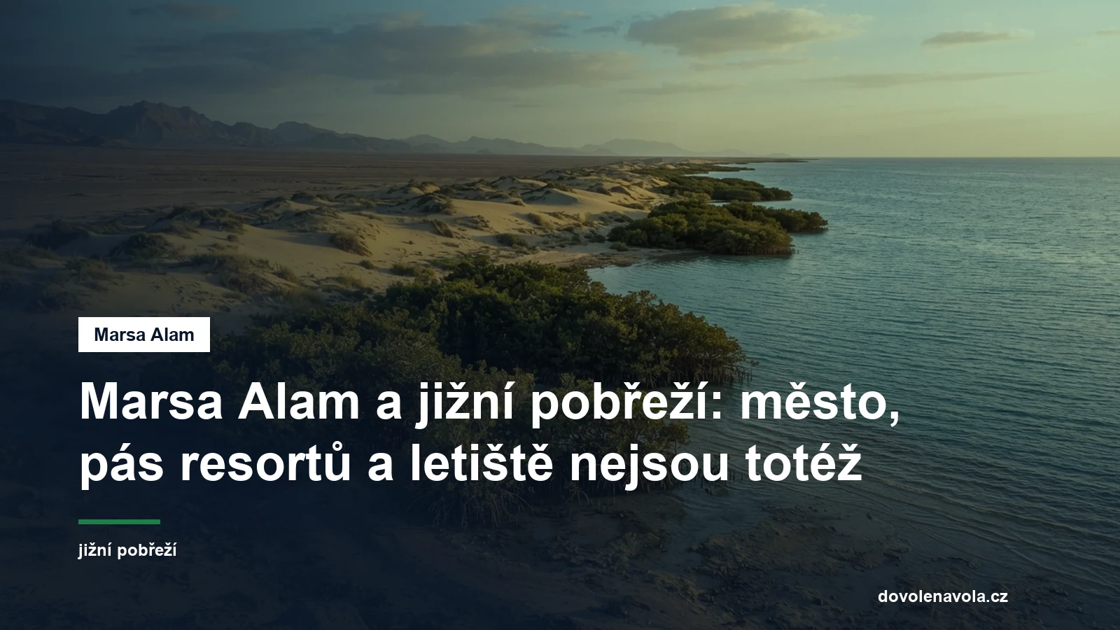 Mangrovy a pobrezni pas jizniho Egypta