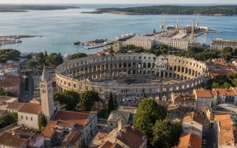 Pula: co vidět za 1, 2 nebo 3 dny, plán 2026
