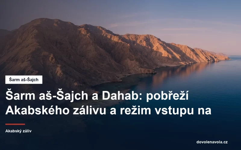 Strme hory nad Akabskym zalivem